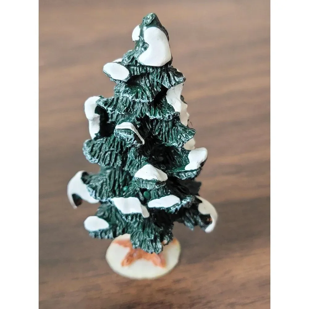 Lemax pine tree Snow Village accessory Xmas decor